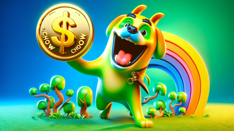 ChowWow groeit snel als nieuwe meme-munt